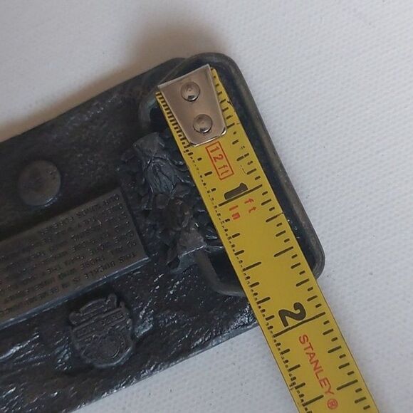 Vintage Bergamot POW-MIA You Are Not Forgotten Veterans Memorial Belt Buckle - Picture 7 of 7